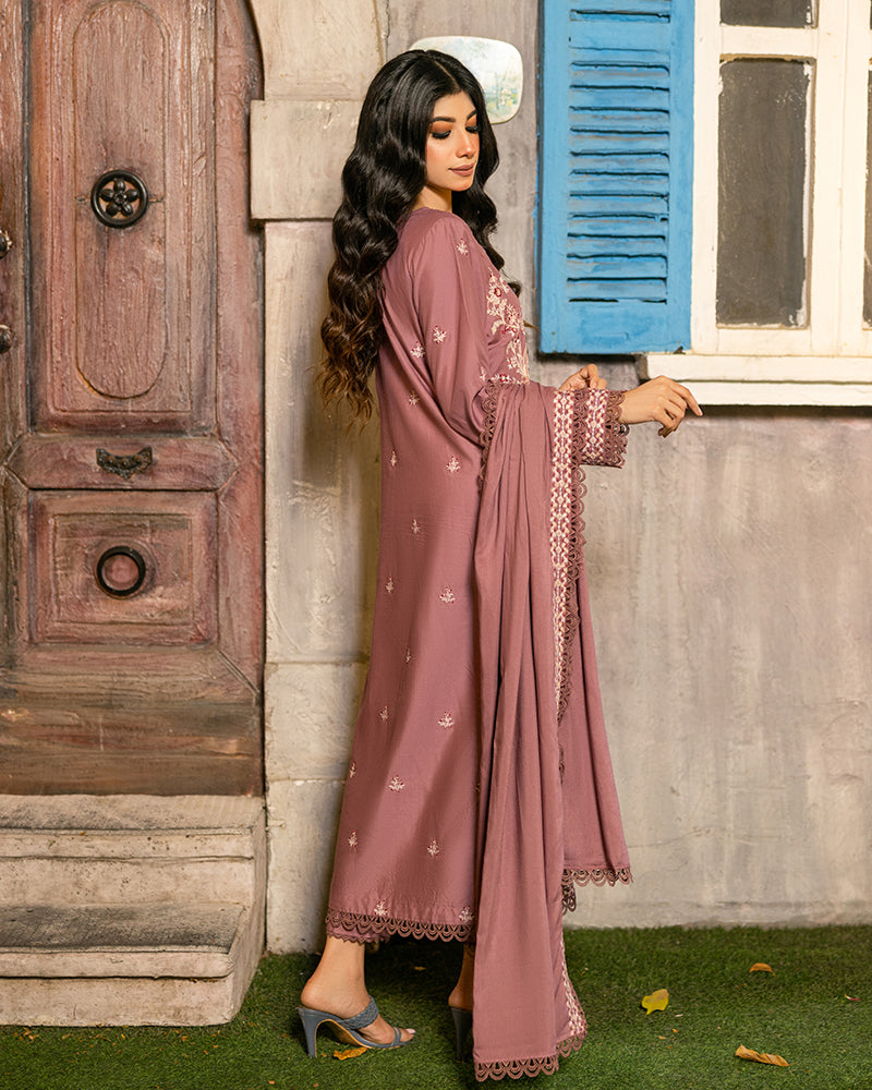 Sehar - Embroidered Linen 3pcs