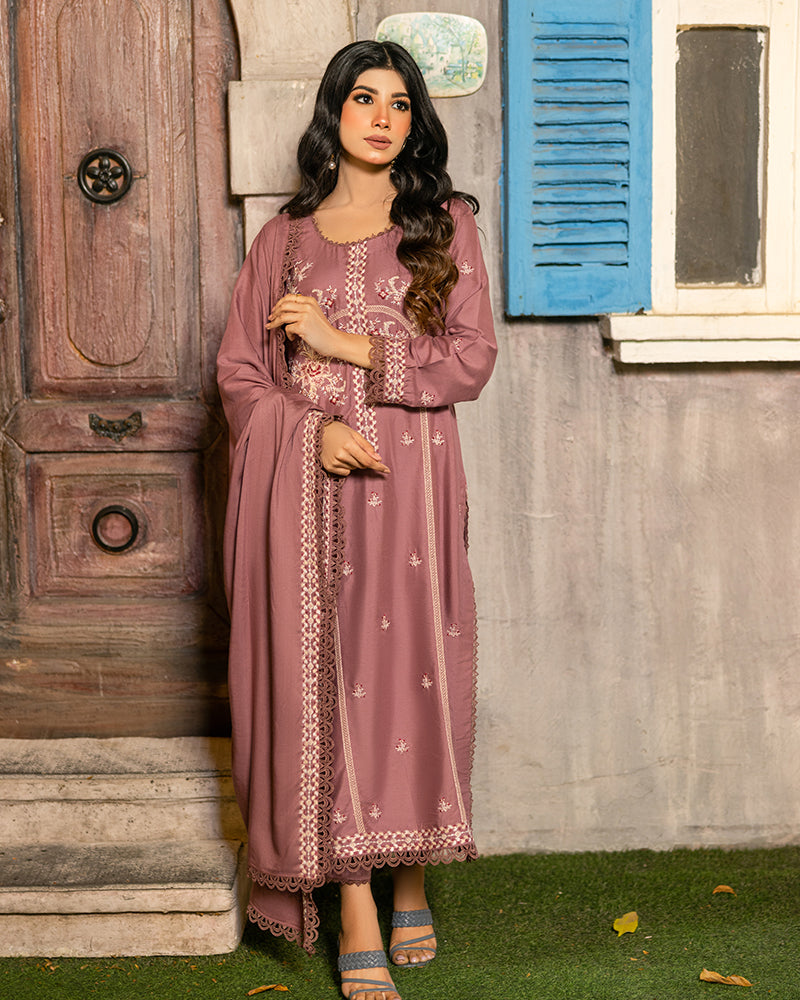 Sehar - Embroidered Linen 3pcs